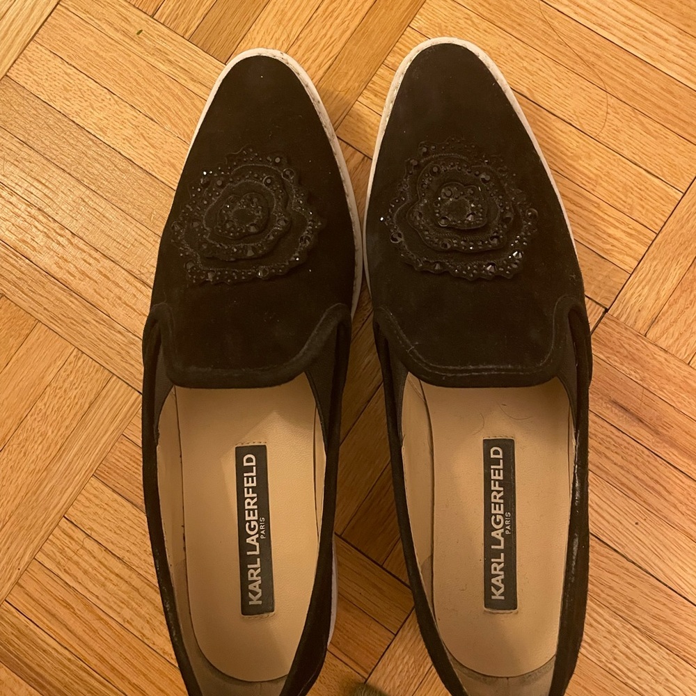 Karl lagerfeld loafers